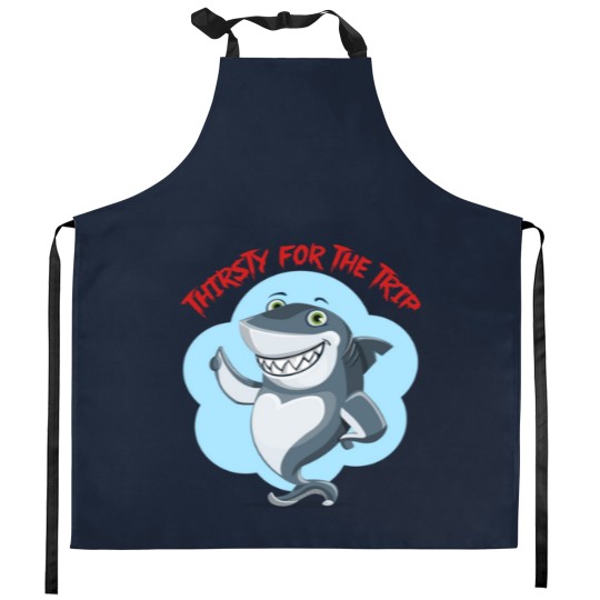 Discover Hungry shark Kitchen Aprons