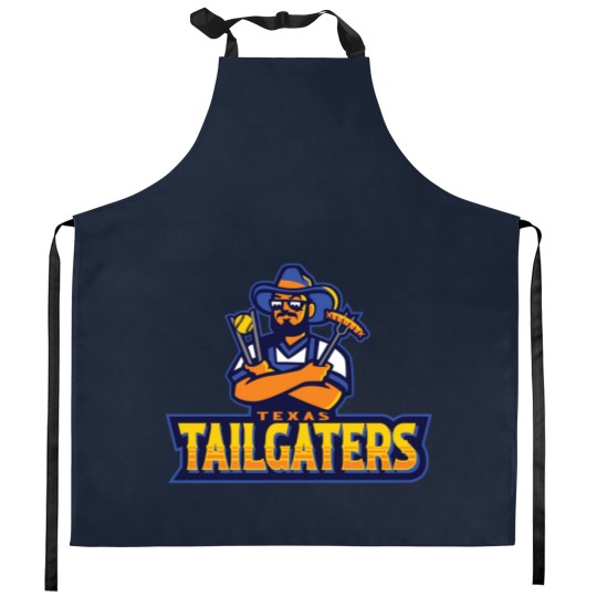 Discover Texas Tailgaters With Bbq And Sports Theme For Game Day Enthusiasts Kitchen Aprons