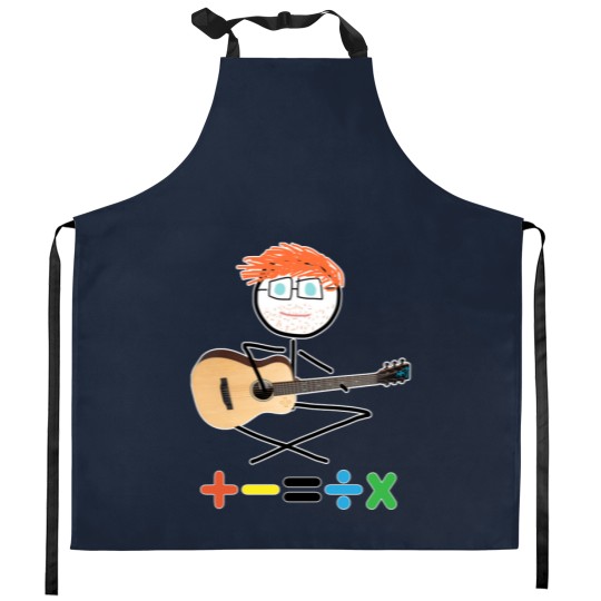 Discover Funny Sheeran Kitchen Apron - Mathematics Tour