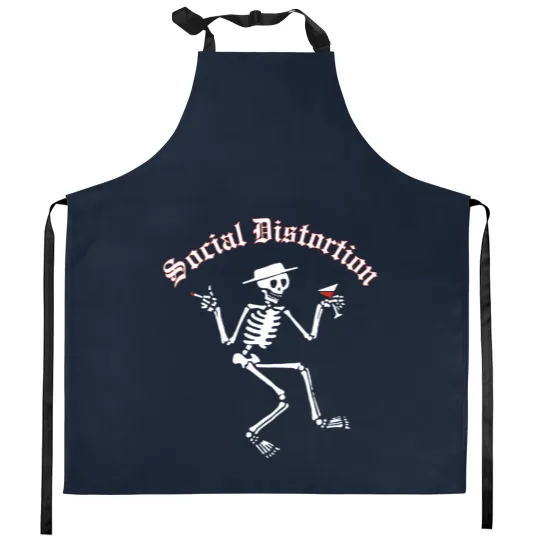 Discover Social Distortion Skull Art Kitchen Aprons