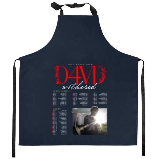 Discover D4VD Withered 2025 World Tour Dates Kitchen Aprons