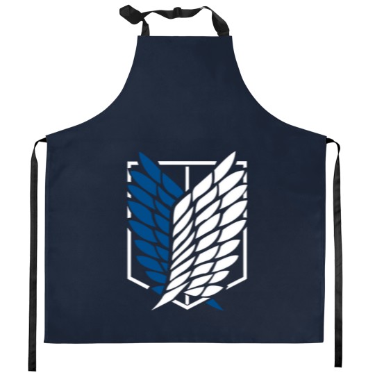 Discover Shingeki no kyojin logo Kitchen Aprons