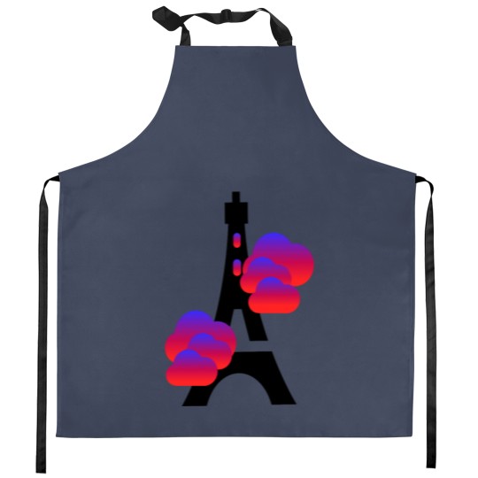 Discover Eiffel Tower From Paris Kitchen Aprons