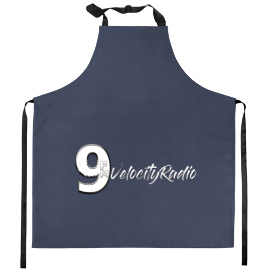 Discover White 9FM Radio Kitchen Aprons