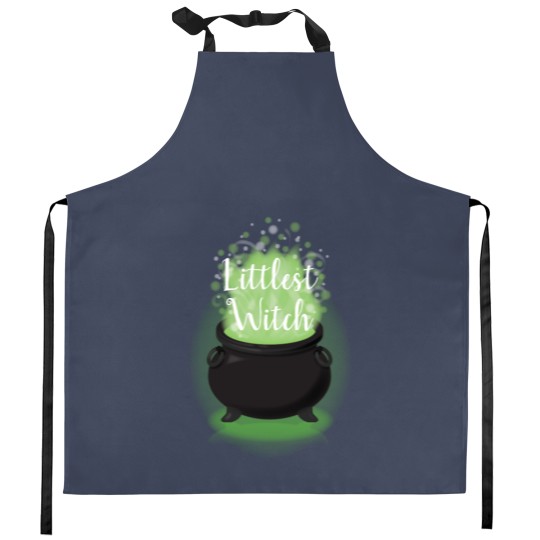 Discover Baby is Brewing Witch Shower Halloween Cauldron Kitchen Aprons