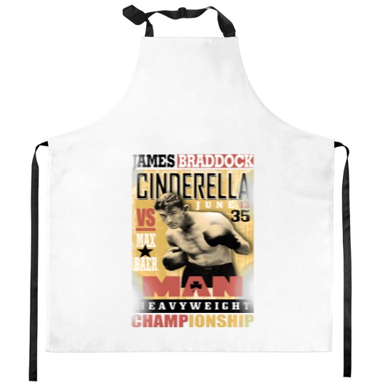 Discover JAMES BRADDOCK psycho Kitchen Aprons