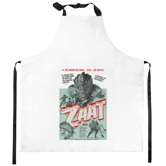 Discover Zaat movie moster Kitchen Aprons