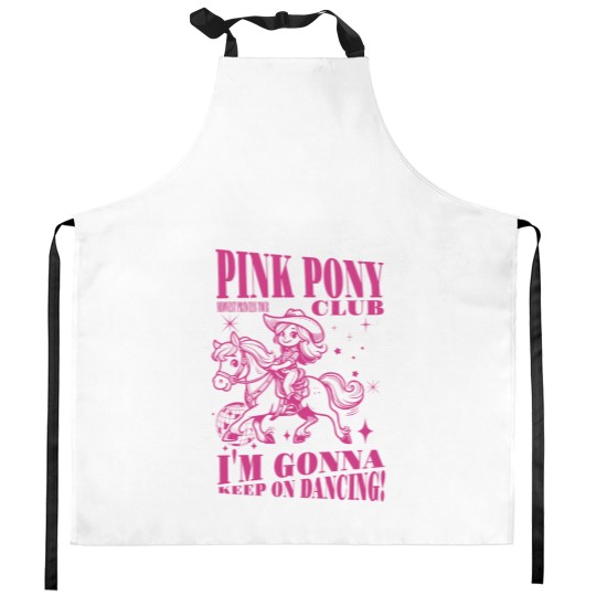 Discover Pink Pony Club Kid Kitchen Aprons, Chappell Roan Youth Kitchen Aprons, Midwest Princess Tour