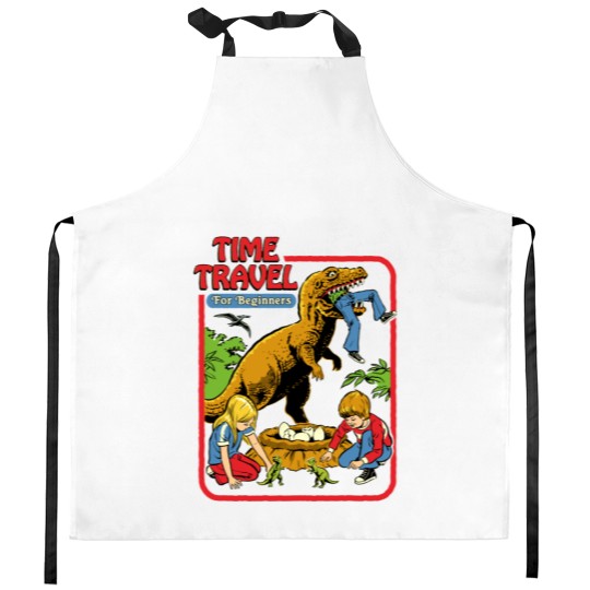 Discover Time Travel For Beginners Kitchen Aprons