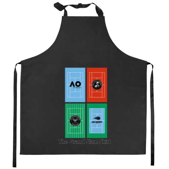 Discover Grand Slams Tennis Kitchen Aprons