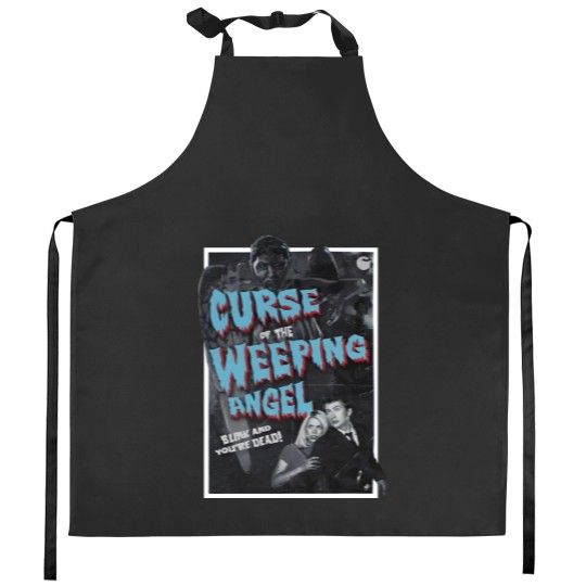 Discover Doctor Who Mens Kitchen Aprons - Curse of the Weeping Angels Kitchen Aprons