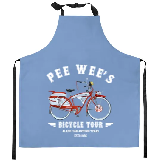 Discover Pee-wee Herman Kitchen Aprons, Pee-wee's Big Adventure Kitchen Aprons