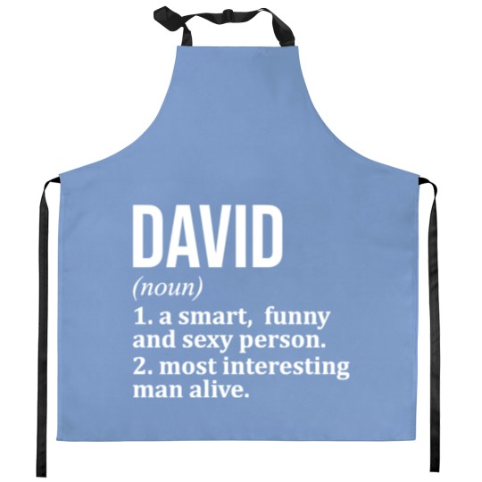 Discover David Name - David Name - Kitchen Aprons