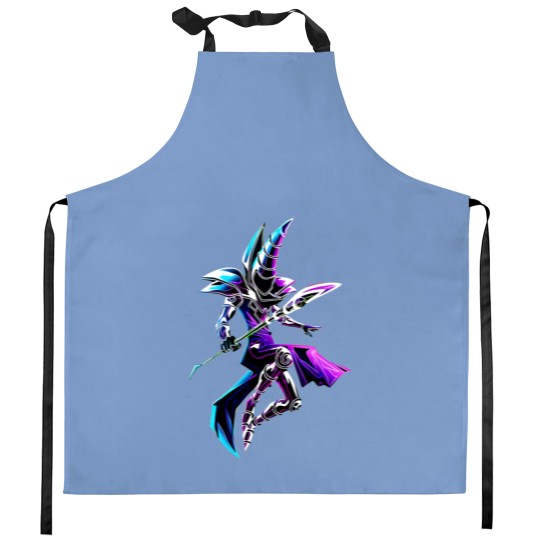 Discover Dark Magician Yugioh Duel Monsters Anime Kitchen Aprons