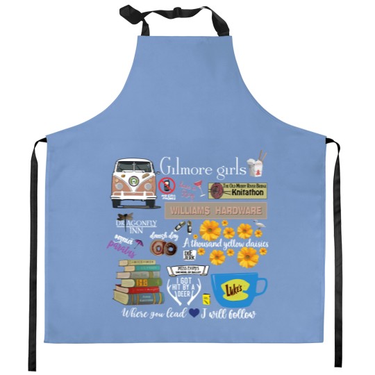 Discover Vintage Stars Hollow Kitchen Aprons, Gilmore Girls Kitchen Aprons