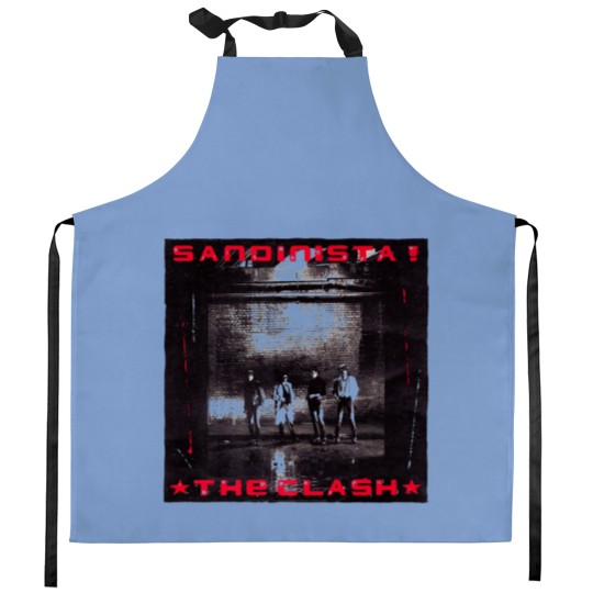 Discover The Clash - Sandinista / Unisex Cotton Kitchen Aprons