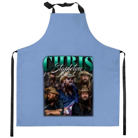 Discover Limited Chris Stapleton Vintage Kitchen Aprons , Country Music Kitchen Aprons