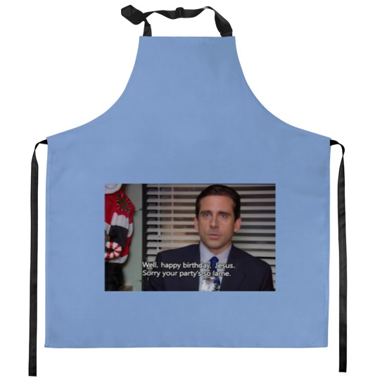 Discover Michael Scott Kitchen Aprons - The Office Christmas