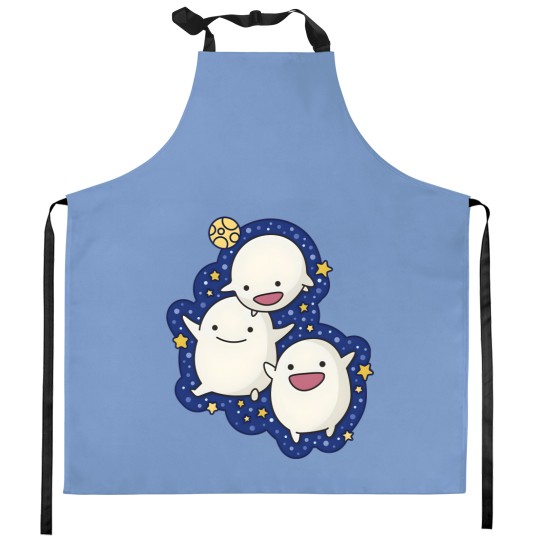 Discover Starry Warawara from The Boy and the Heron Classic Kitchen Aprons