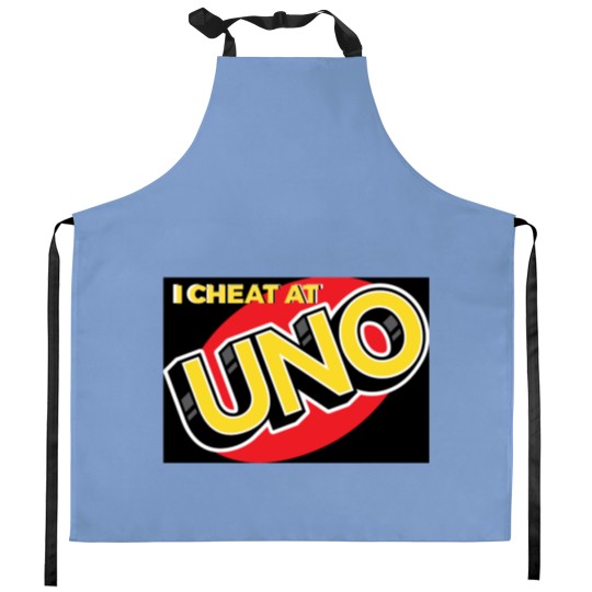 Discover I CHEAT AT UNO Kitchen Aprons