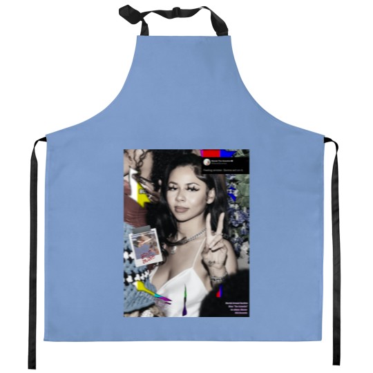 Discover Mariah The Scientist Kitchen Aprons,Mariah The Scientist Blowing Bubbles Kitchen Aprons