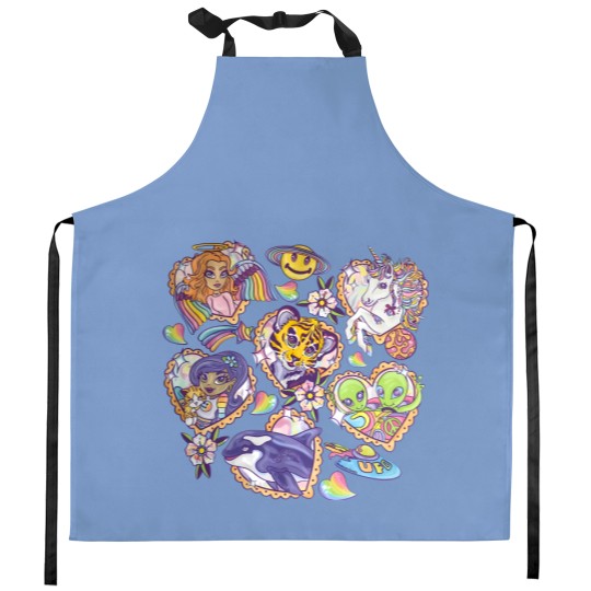 Discover 90s Frank Vibes | 90s Lisa Character Kitchen Aprons