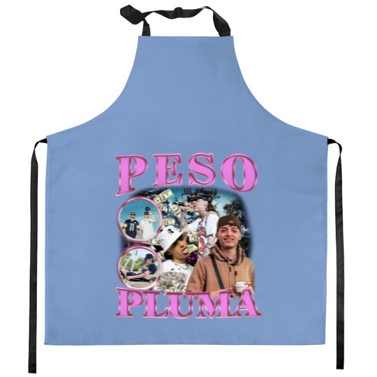 Discover Peso Pluma Music Kitchen Aprons, Peso Pluma Merch