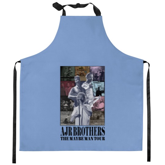Discover AJR The Maybe Man Tour 2024 Tour Kitchen Aprons, AJR Band Fan Kitchen Aprons