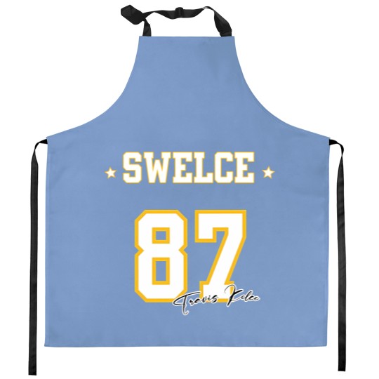 Discover Swelce Jersey, Swift Kelce Kitchen Aprons, Womens Chiefs Fan Kitchen Aprons