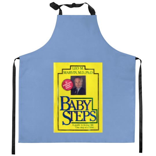 Discover Baby Steps book what about Bob Kitchen Aprons