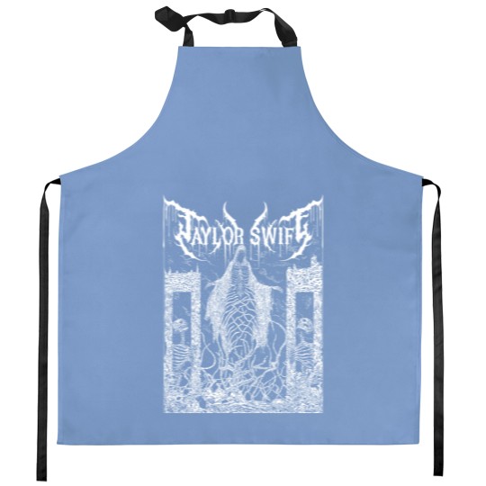 Discover Black Metal Swifts Kitchen Aprons