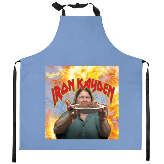 Discover Iron Kayden - Kay´s Cooking (Alphabet Soup) Kitchen Aprons