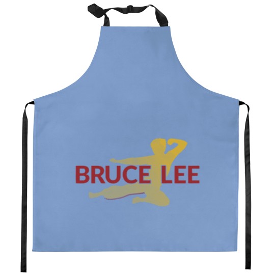 Discover Bruce Lee Icon Kitchen Aprons