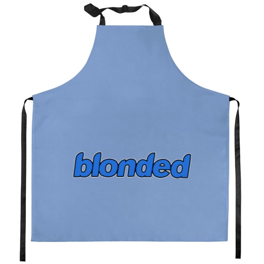 Discover Frank Ocean Blonded Logo Kitchen Aprons Black Medium