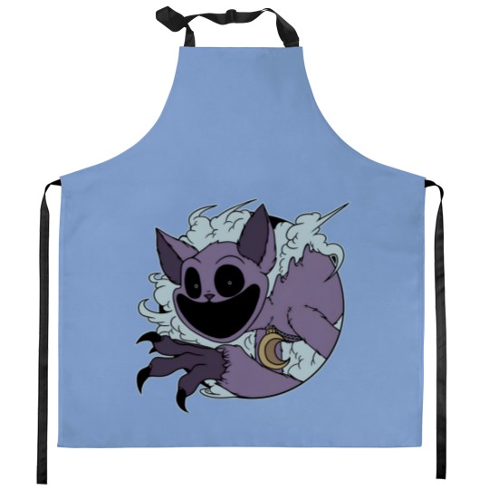 Discover Smiling Critters Cat Nap Poppy Playtime Kitchen Aprons, Horror Game Kitchen Aprons