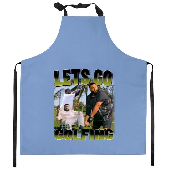 Discover DJ Khaled Golfing Kitchen Apron