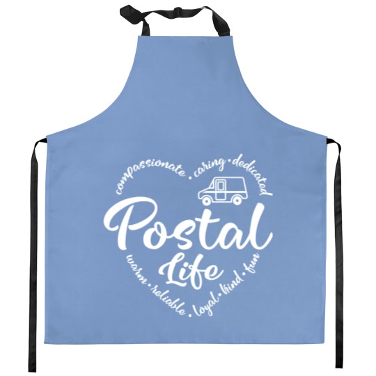 Discover Postal Life Postal Worker Kitchen Aprons