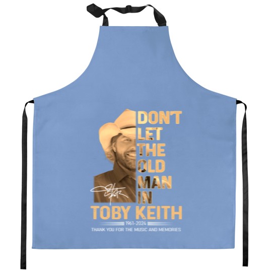 Discover Toby Keith memory black Kitchen Aprons