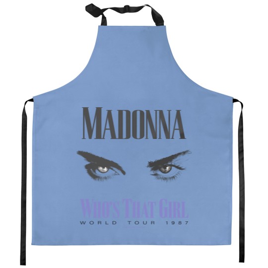 Discover 1987 Vintage Madonna Who's That Girl Tour Kitchen Aprons