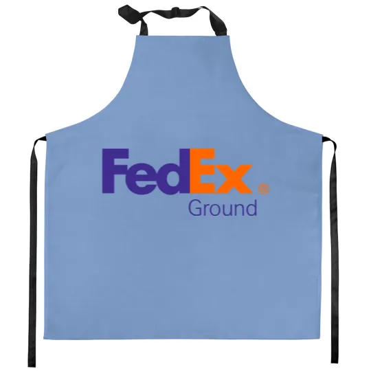 Discover FedEx Ground Delivery Logo Kitchen Aprons