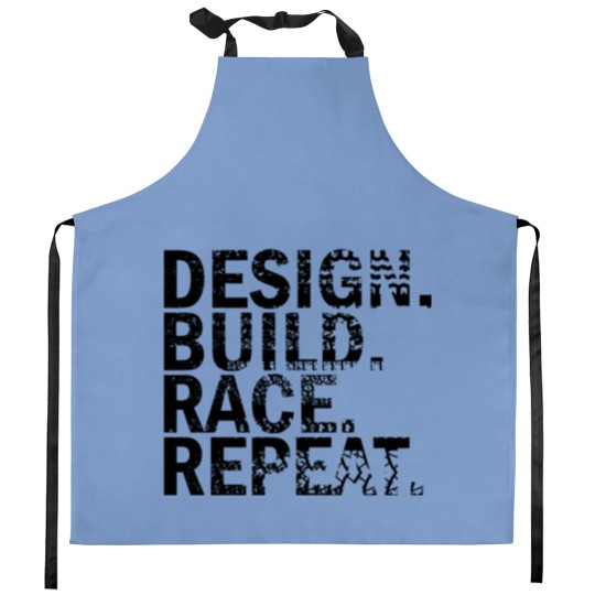 Discover Design. Build. Race. Repeat. Kitchen Aprons