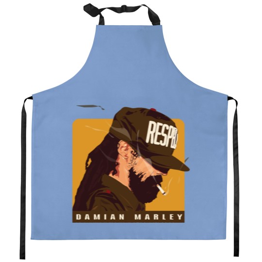 Discover Damian Marley Kitchen Aprons