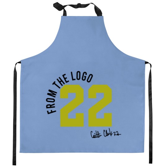 Discover Caitlin Clark Fan Kitchen Aprons - From The Logo 22