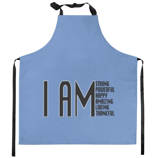 Discover I am... Kitchen Aprons