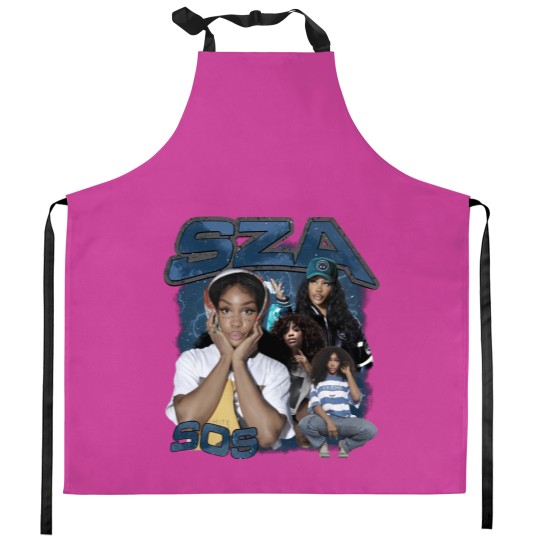 Discover Vintage SZA Good Days Kitchen Aprons, SZA 90s Kitchen Aprons