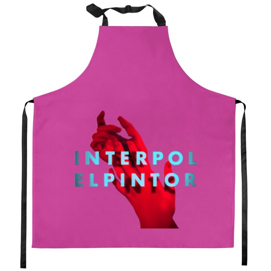 Discover Interpol El Pintor Album Indie Logo Kitchen Aprons