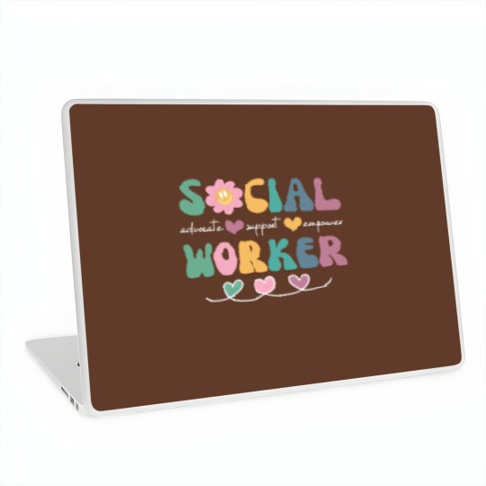 Discover Social Worker Graduation Laptop Skin Gift
