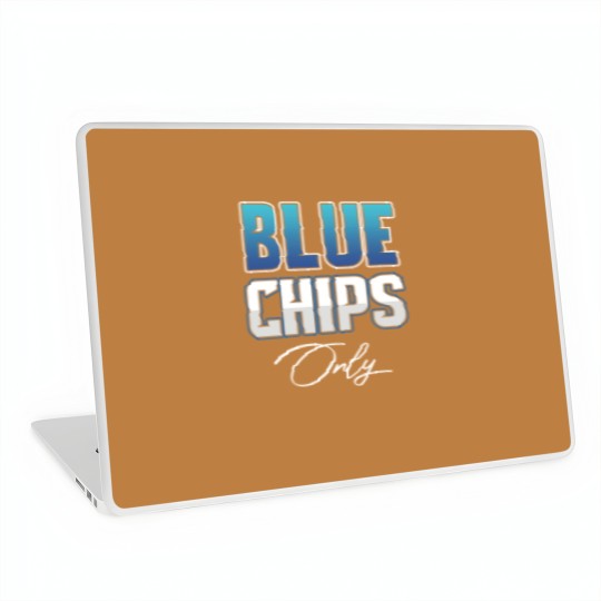Discover Blue Chips Stocks Trader Business Investment Laptop Skins