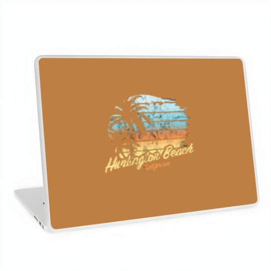 Discover Huntington Beach Florida Usa The Original Sunset Laptop Skins