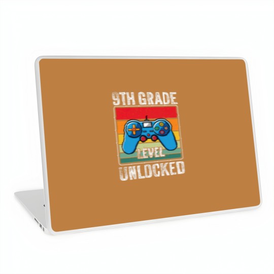 Discover 9th Grade Level Unlocked First year of High School Laptop Skins